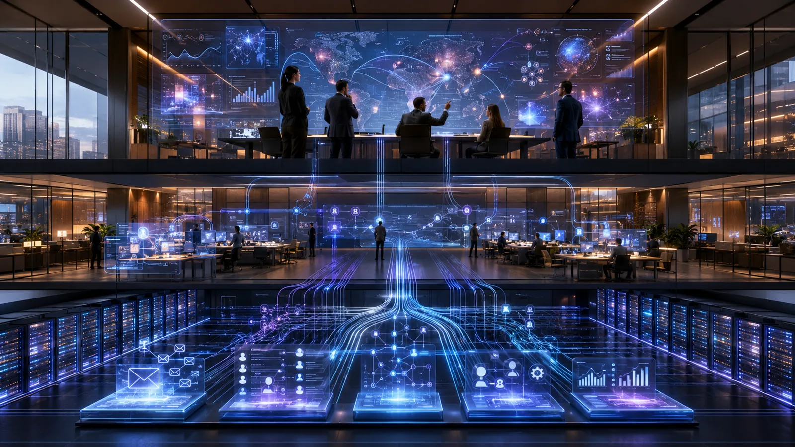 When a Business Needs an AI CMO — illustration