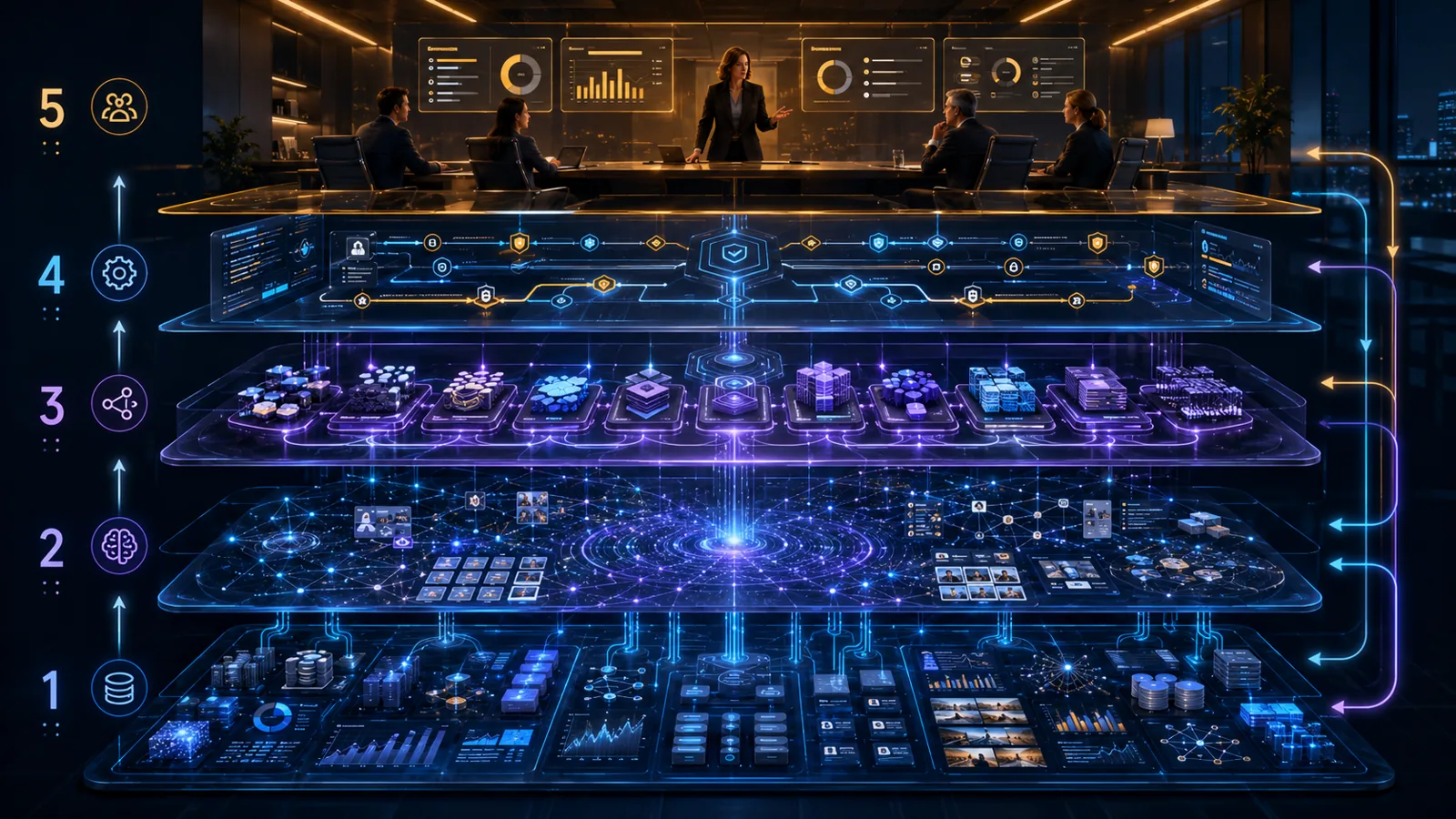 Layer 4: Orchestration, Governance & Execution — illustration